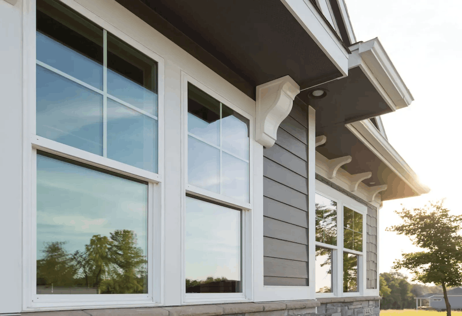 Exterior remodeling in Buckner