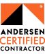 Andersen certified contractor Logo